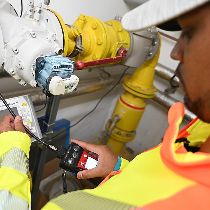 regiocom Netzdienste bei Anlagenbegehung