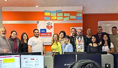 2025 Ein Herz für Kinder und regiocom telefoniert mit