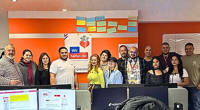 2025 Ein Herz für Kinder und regiocom telefoniert mit