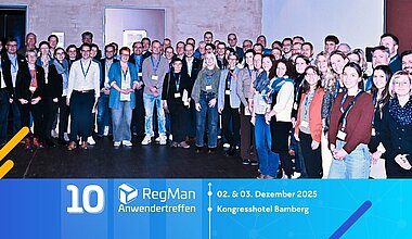 10 Anwendertreffen von RegMan in Bamberg 04.12.2025
