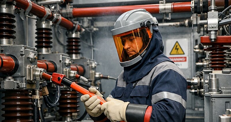 regiocom Netzdienste erledigt Trafowartung unter Spannung