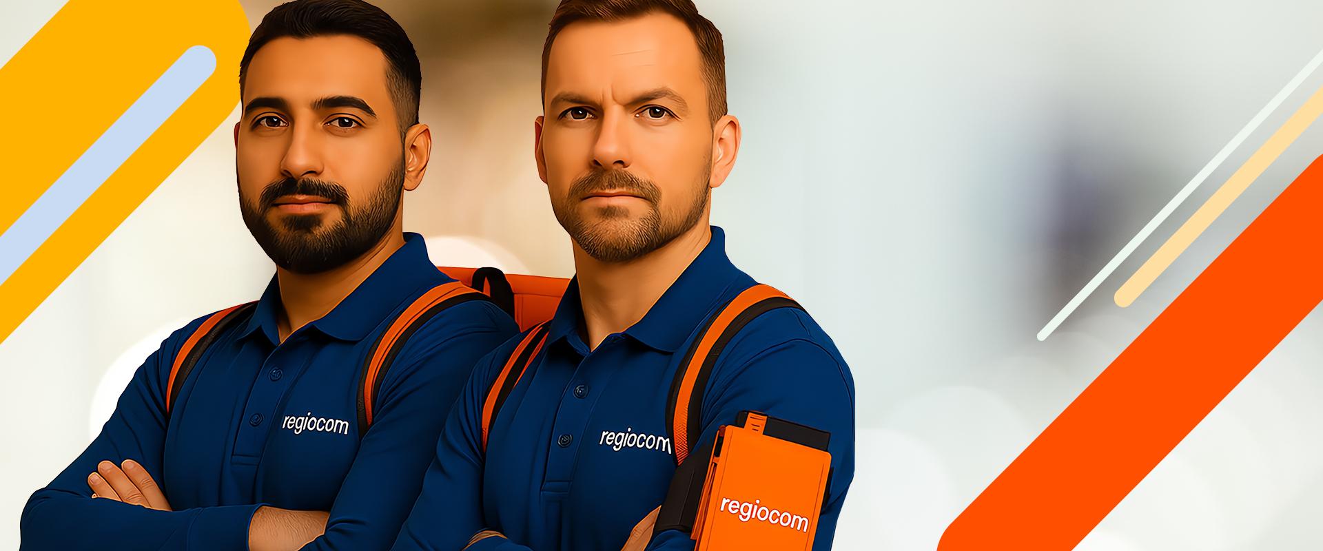 regiocom Netzdienste sind mit Gasspürer unterwegs