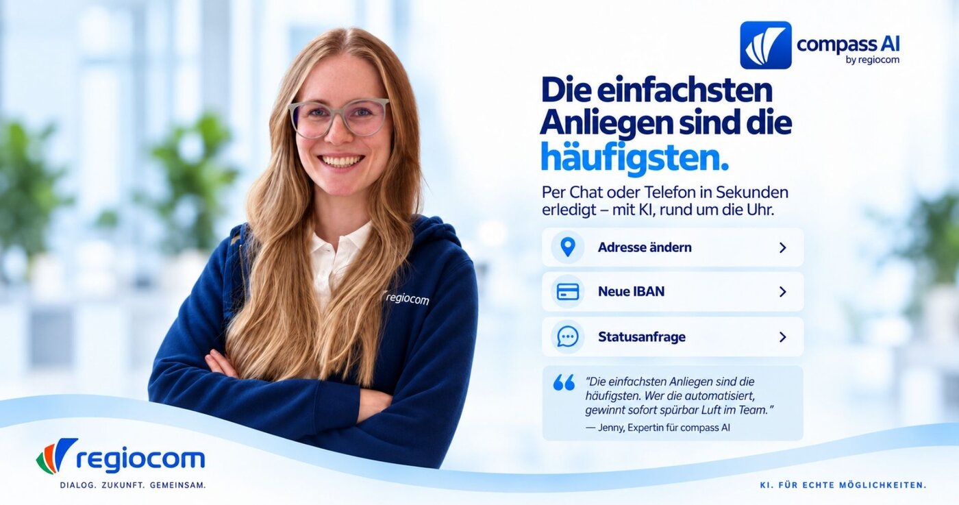 compass AI - Mehr Zeit für die Anliegen, die Menschen brauchen