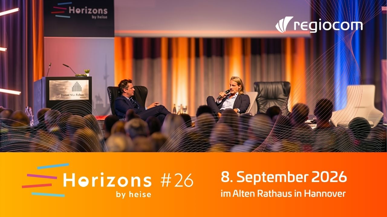 regiocom zeigt Digitale Poststelle auf der Horizons by heise 2026